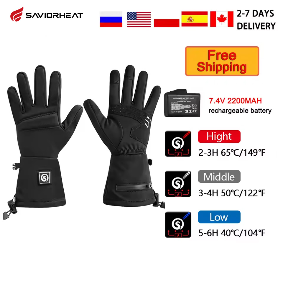 Snow Deer S18 Inverno Luvas Aq - Heated Gloves Electric avaliação e preço