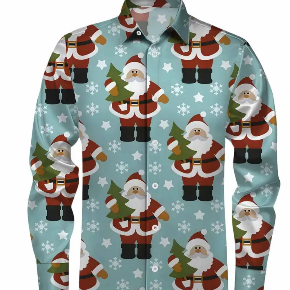 Camisa masculina de manga comp - Winter Clothing Gift Ideas avaliação e preço