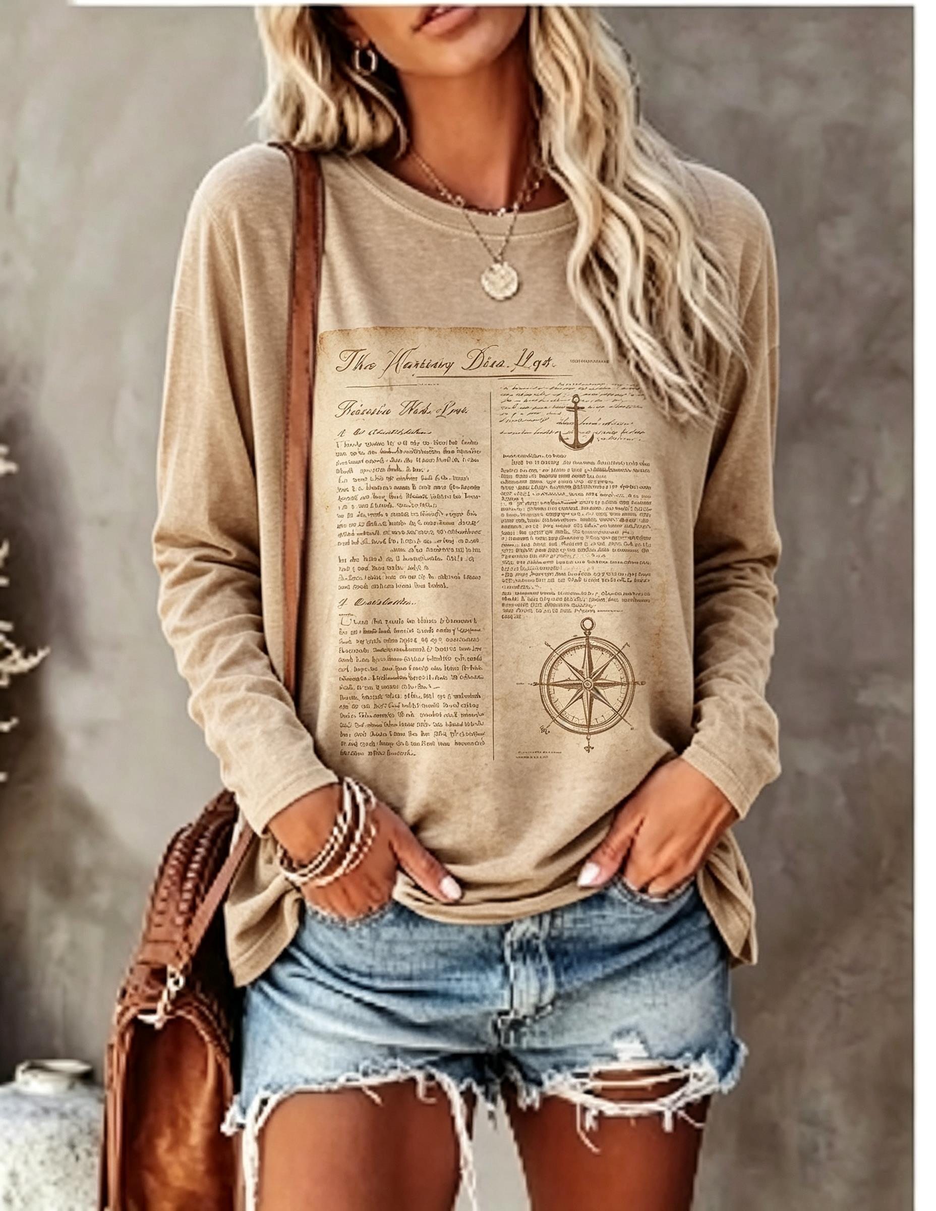Camiseta de manga comprida par - Winter Clothing For Women avaliação e preço