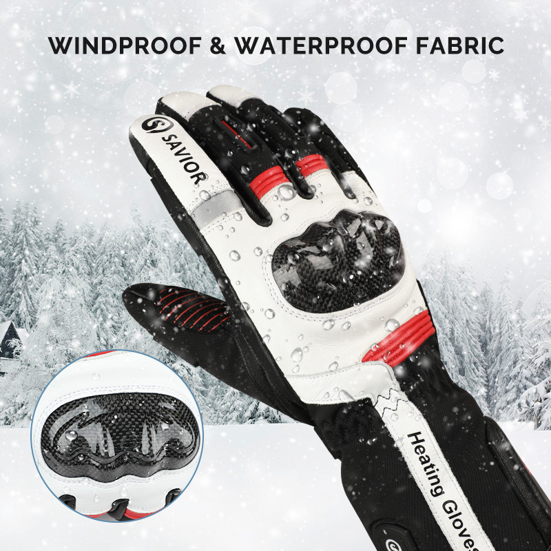 Luvas de Motocicleta de Invern - Heated Gloves Electric avaliação e preço